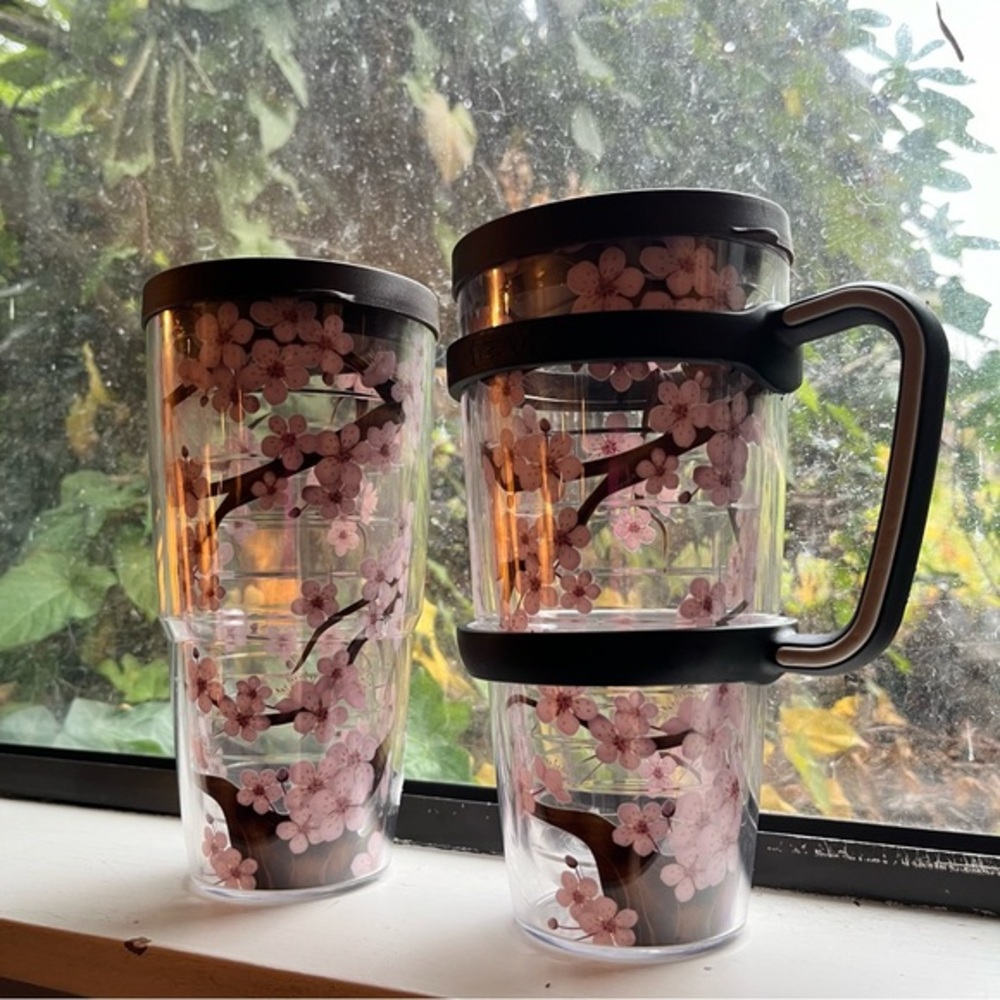 Tervis Cherry Blossom Travel Tumbler Set